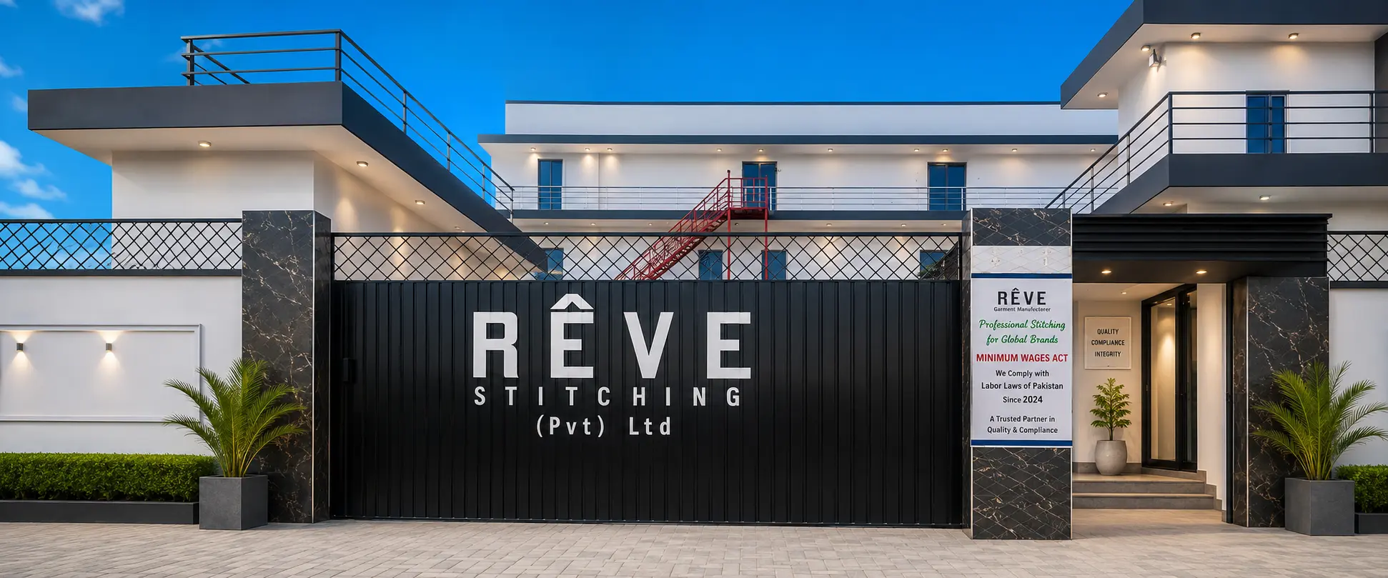 Reve Stitching factory — Faisalabad, Pakistan